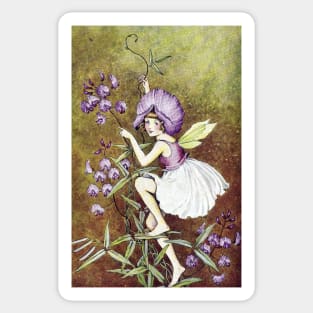 Sweet Pea Fairy - Ida Rentoul Outhwaite Sticker